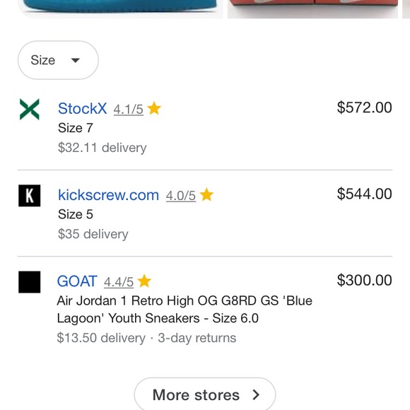 Nike Jordan 1 Retro High Gatorade Blue Lagoon - Picture 6 of 16